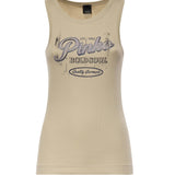 Tank top con lettering vintage 106900 A3BYC19 PINKO 