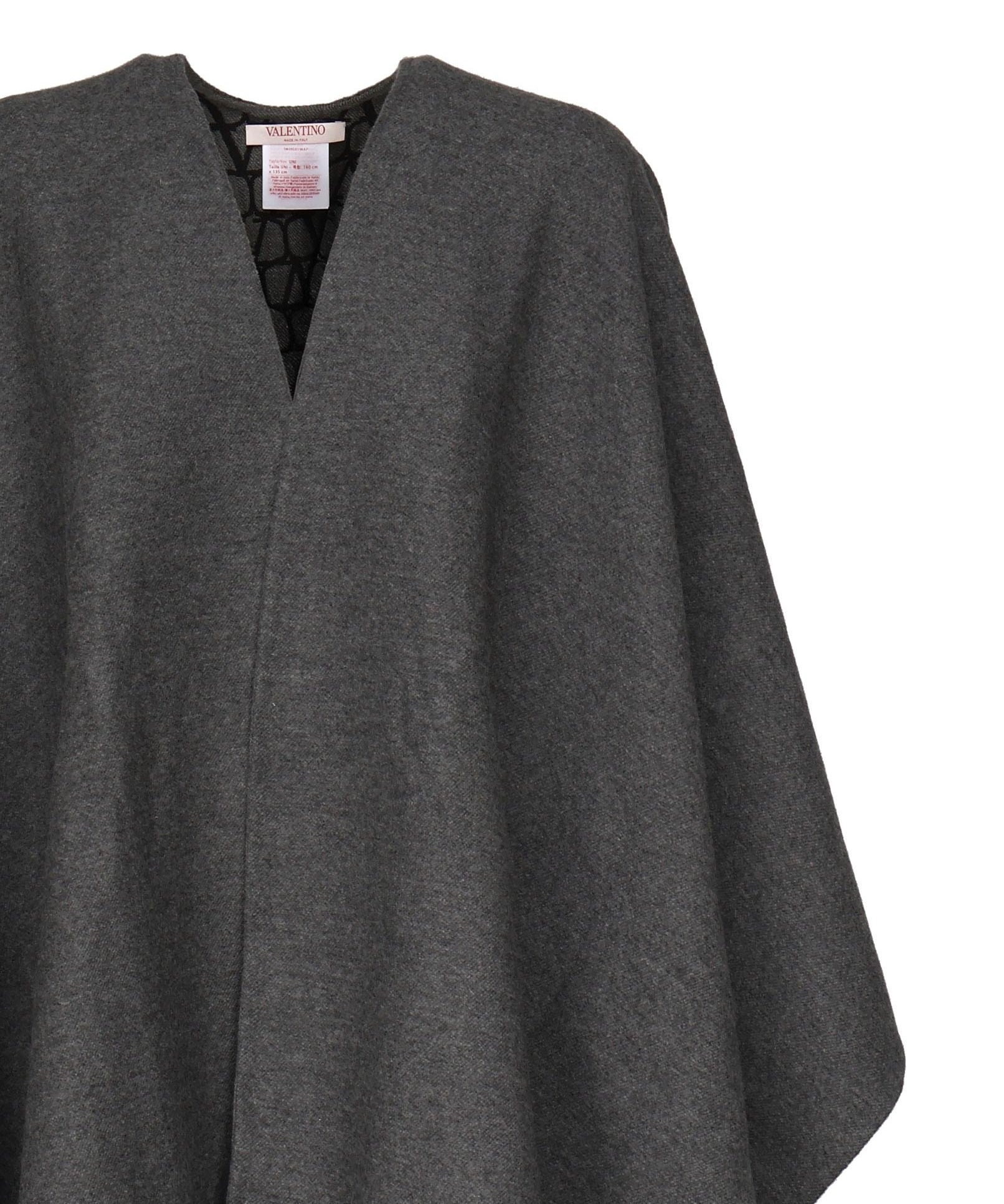 Poncho Vlogo Signature 5W2EG019 KKPKUH VALENTINO GARAVANI 