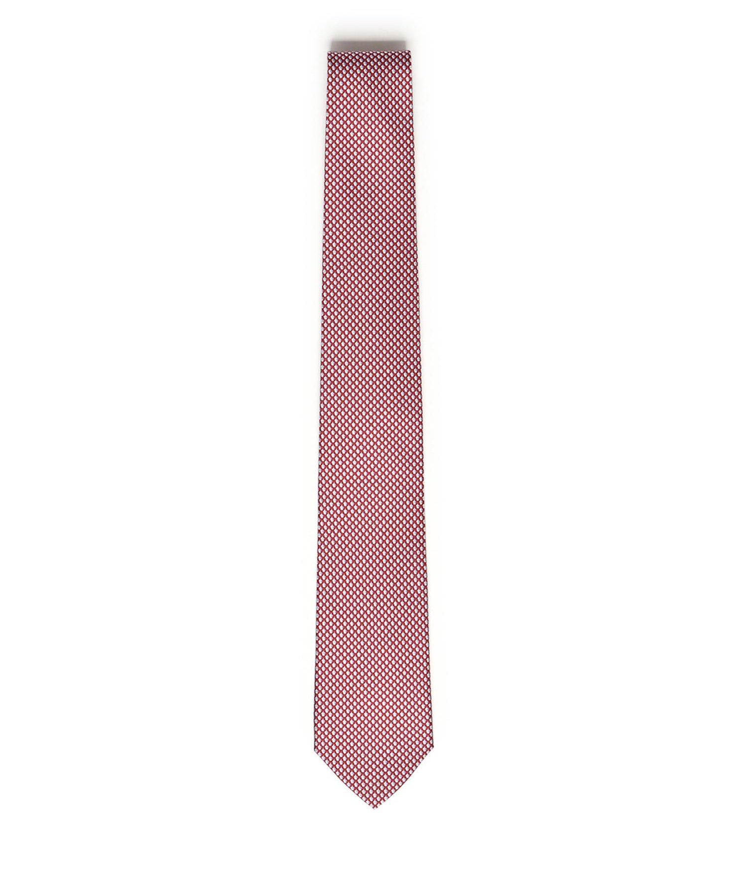 Cravatta in seta con stampa 351294 788850005 FERRAGAMO 