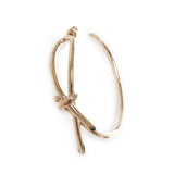 Orecchini a cerchio con nodo 760708 770522001 FERRAGAMO 