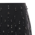 Minigonna con cristalli e perle 105496 A2PNZ99 PINKO 