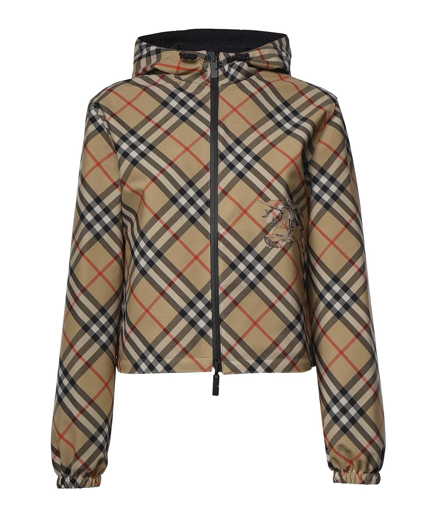 Giacca reversibile cropped Check 8125112 B9368 BURBERRY 