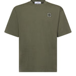 T-shirt con patch Compass in jersey di cotone L1S152100030 S0115V005G STONE ISLAND 