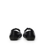 Ballerine Alene con logo 73CZ9YC01 ALENE BALLETNERO V° 73 