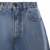 Jeans Round in denim AA9P0176D015C A21 ALAIA 