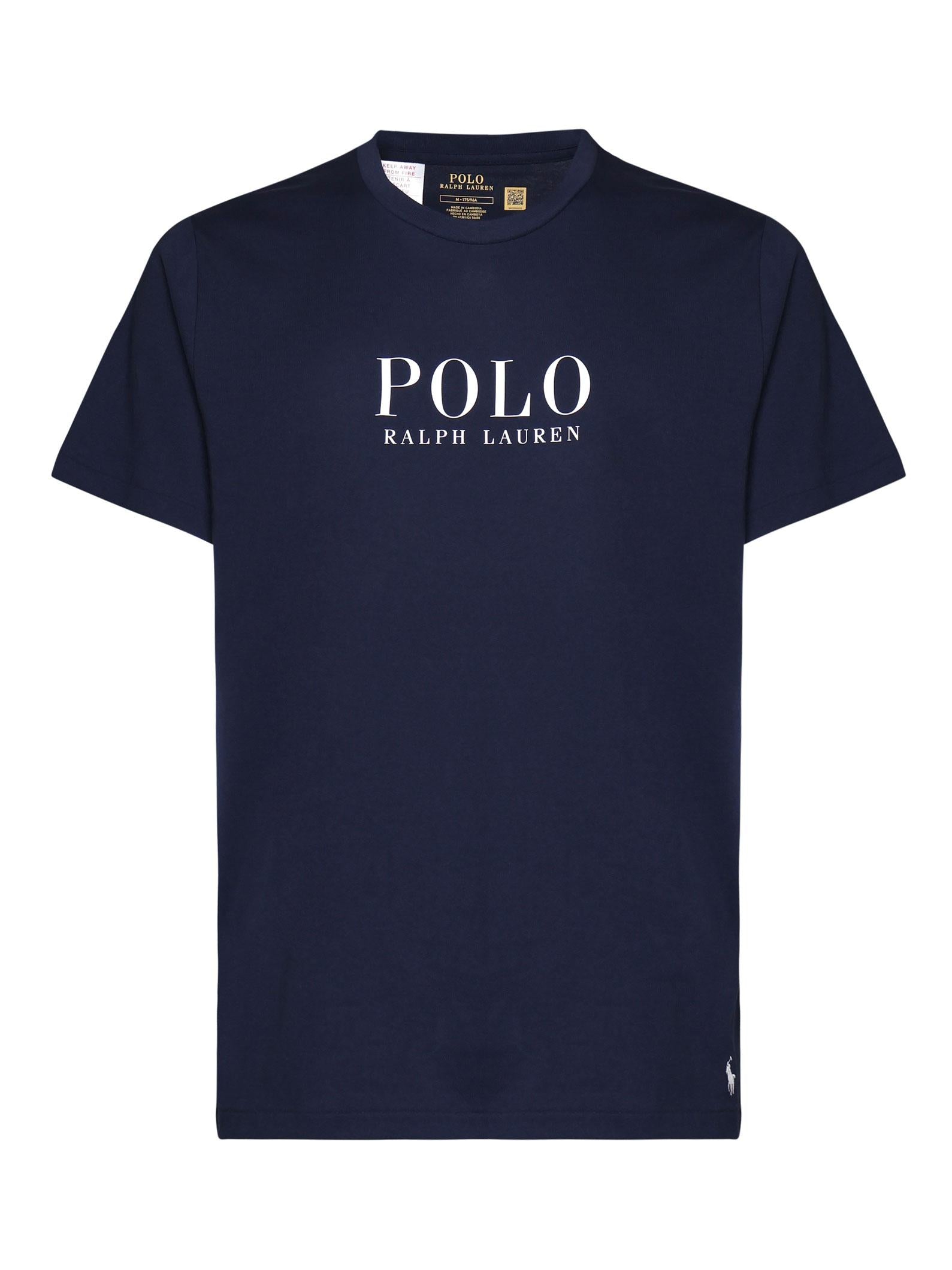 T-shirt in cotone<BR/> 714899613 003 POLO RALPH LAUREN 