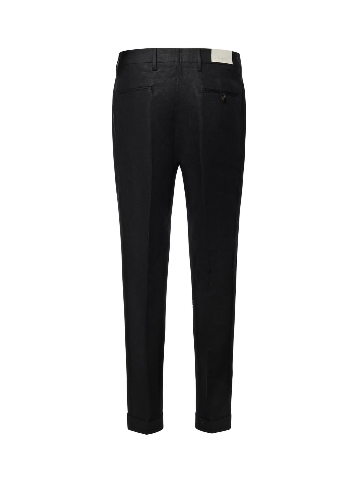 Pantalone Tk America in lino MCFRK3259S26 019 MICHAEL COAL 