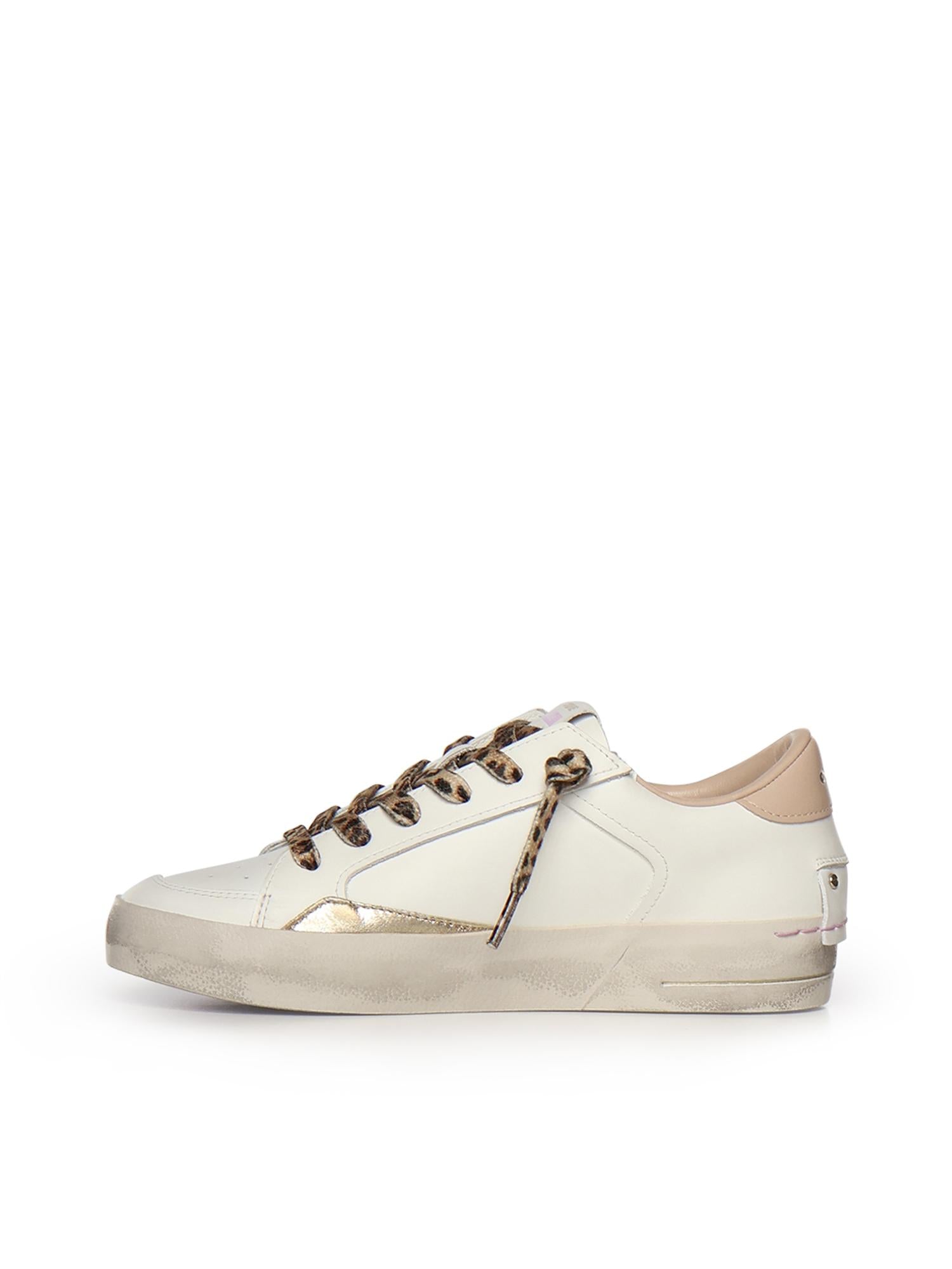 Sneaker Sk8 Deluxe in pelle 29101PP8B WHITE CRIME LONDON 