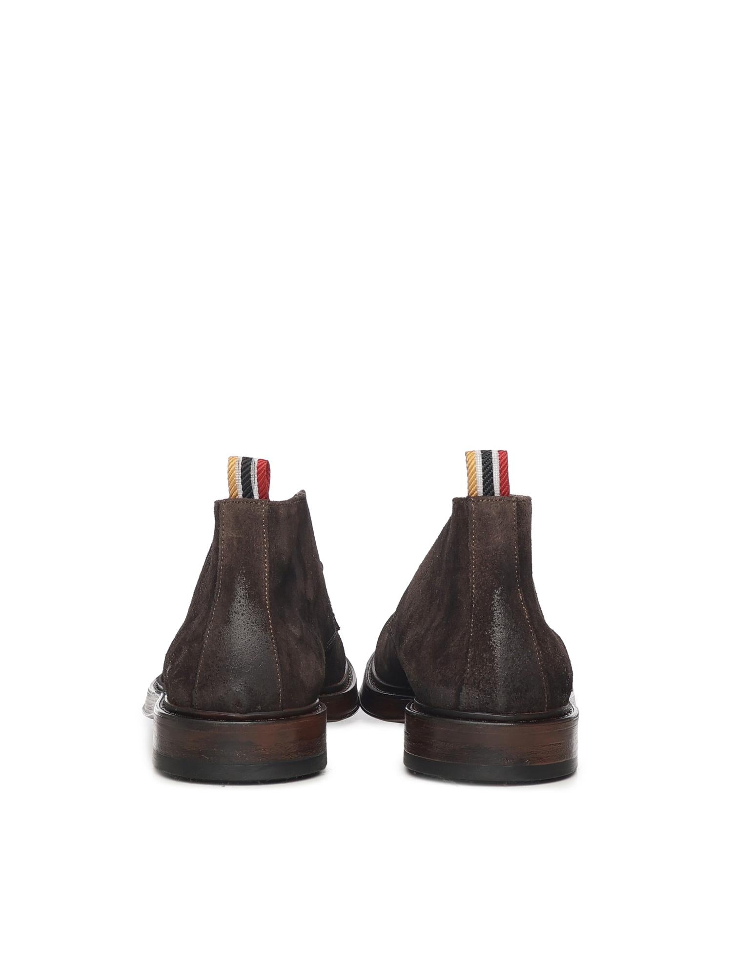 Stringate Super in camoscio<BR/> SUPER CAMOSCIOMORO GIULIANO GALIANO 