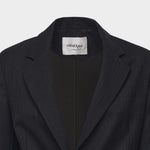 Blazer monopetto in misto lana DG6162 LAVAGNA OTTOD'AME 
