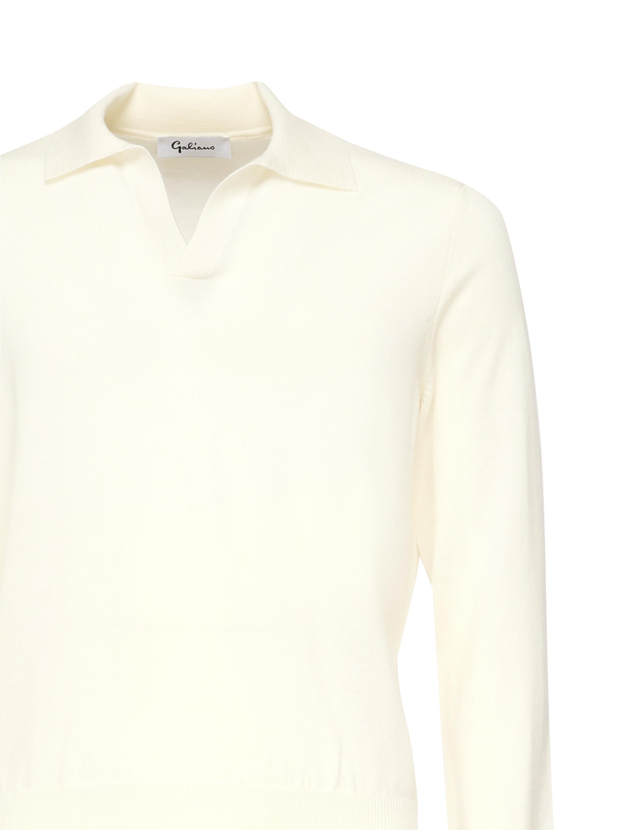 Polo in lana vergine 14813 57189005 GALIANO 