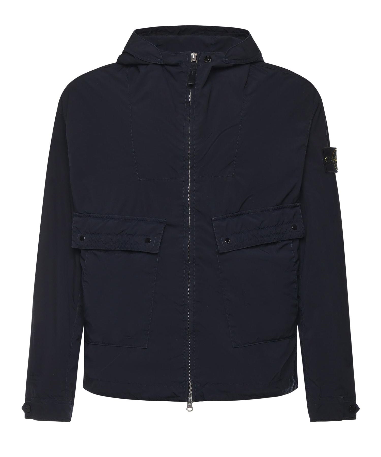 Giacca con cappuccio e logo L1S154100052 S0042V0020 STONE ISLAND 