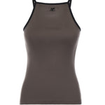 Canotta Contrast in cotone 126JDE149JS0203 B214 COURREGES 