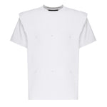 T-shirt Outline Logo PRESS25M09089 WHT02 HELIOT EMIL 