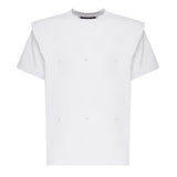T-shirt Outline Logo PRESS25M09089 WHT02 HELIOT EMIL 