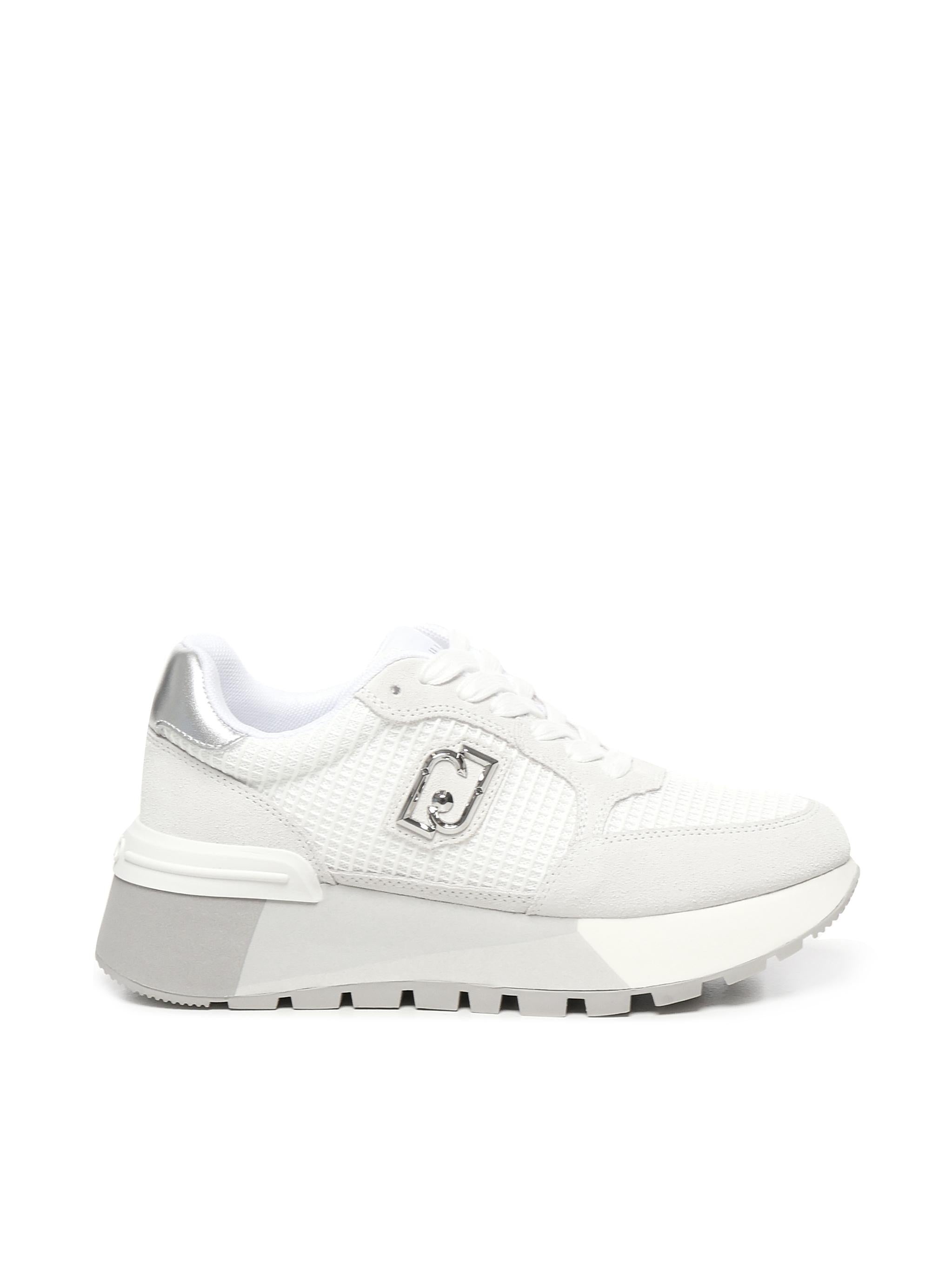 Sneakers platform in suede e mesh BA5049PX02704370  LIU JO 