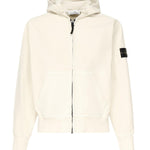 Felpa con cappuccio e zip K2S156100017 S0184V0193 STONE ISLAND 