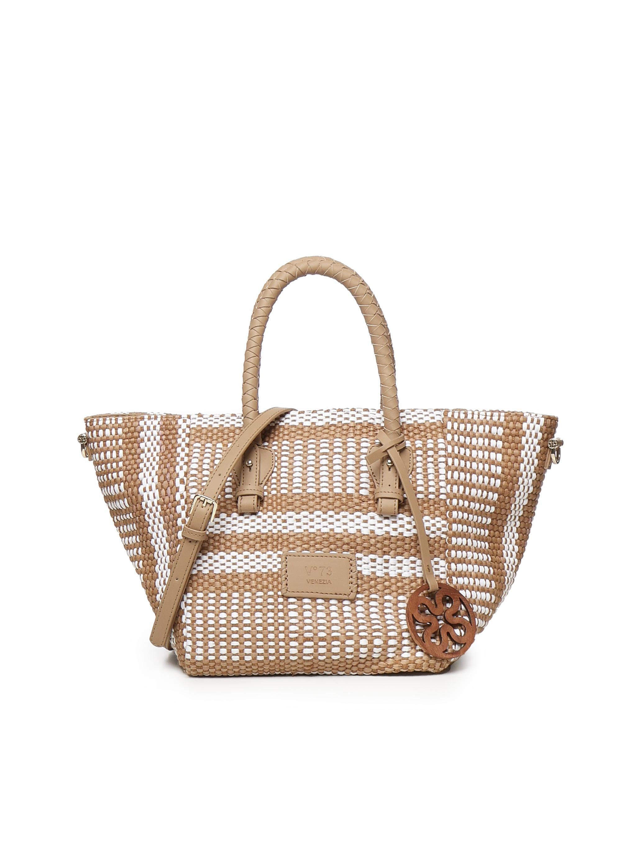 Borsa Tote Stefanie 73BS8ZL02 STEFANIECUOIO/BIANCO V° 73 