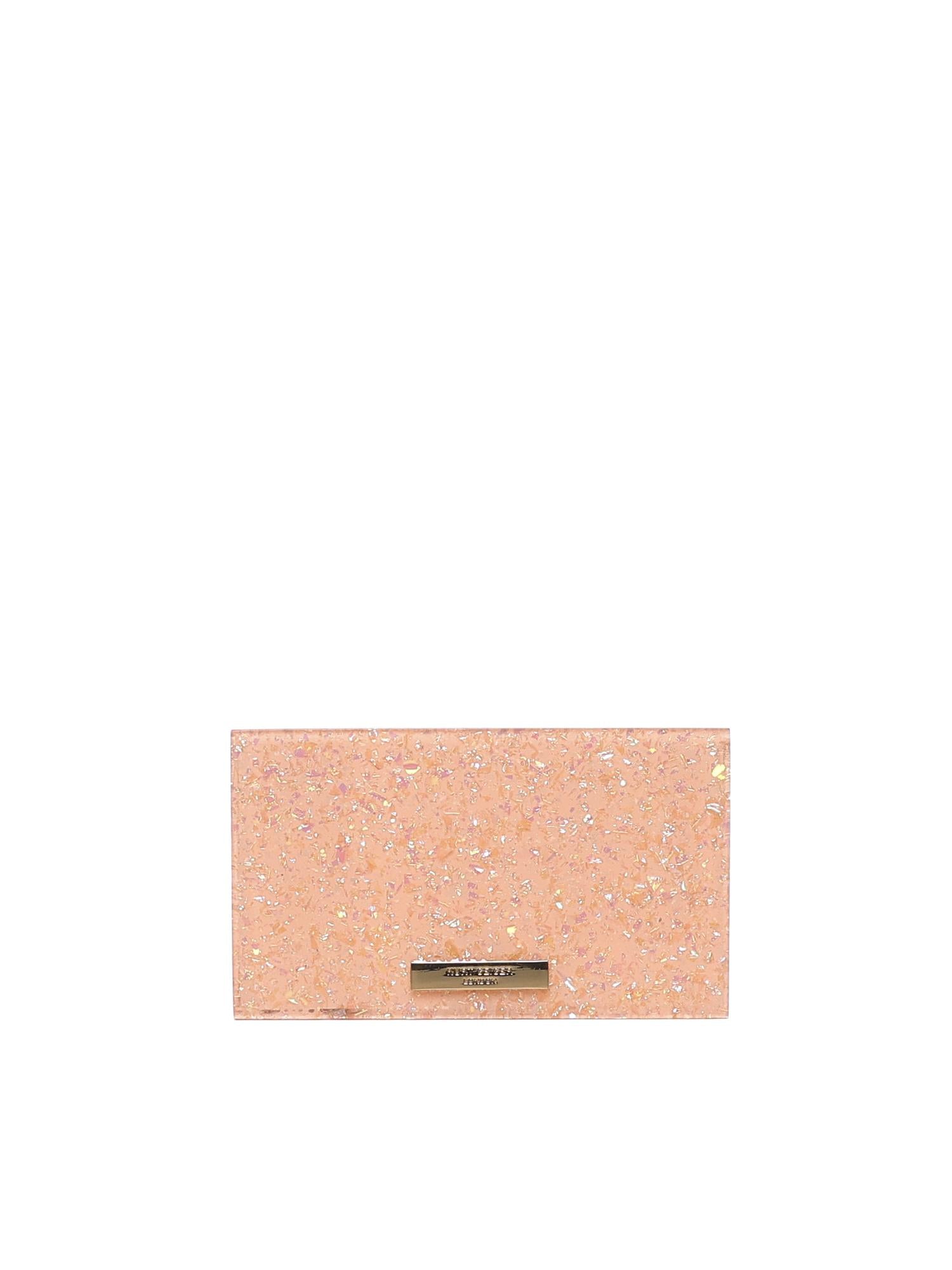Clutch con cristalli 5374996979 PEACH KURT GEIGER 