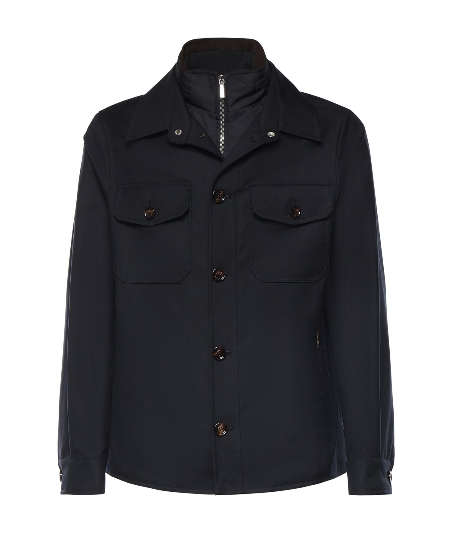 Overshirt Dulac-Pum MOUGI101278 TEPA184DARK BLU MooRER 