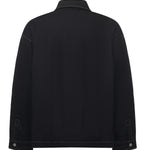 Overshirt con tasca sul petto SH003002 BLK BONSAI 