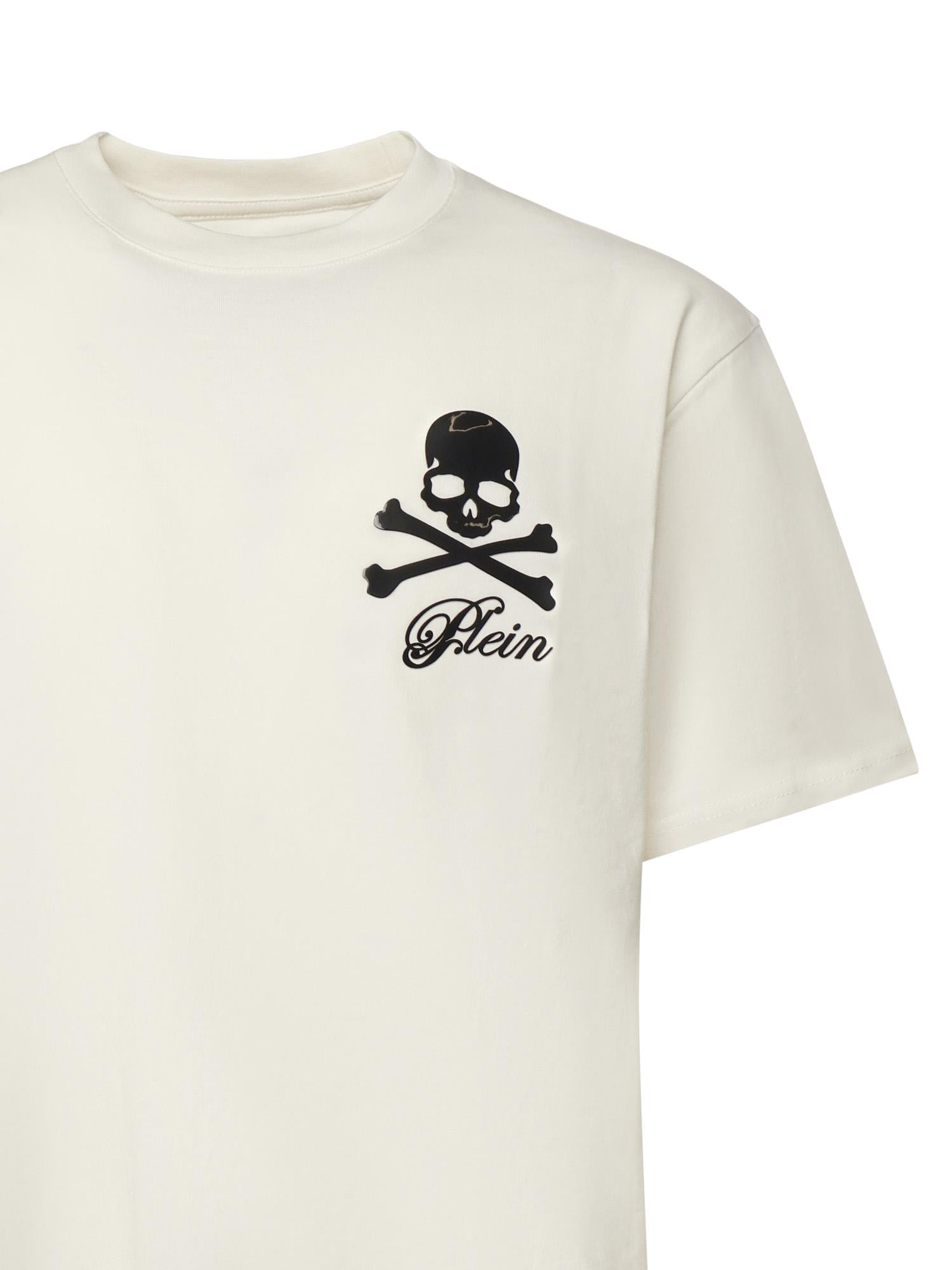 T-shirt con stampa <BR/> FAECMTK8484 PJY002N01OF PHILIPP PLEIN 