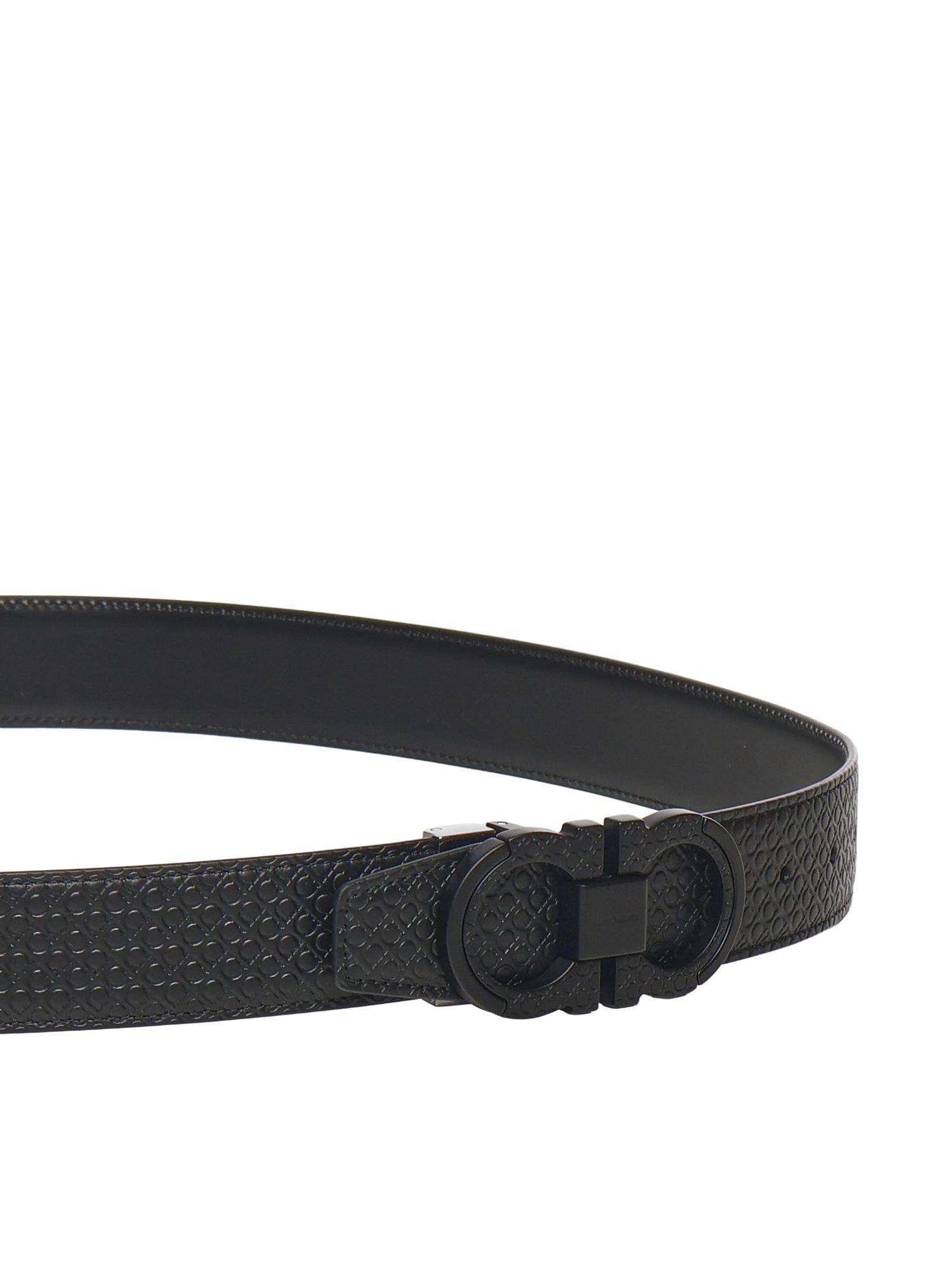 Cintura Gancini in pelle 670049 745872003 FERRAGAMO 