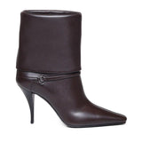 Stivaletti niki in pelle liscia 801393 AADV22245 SAINT LAURENT 