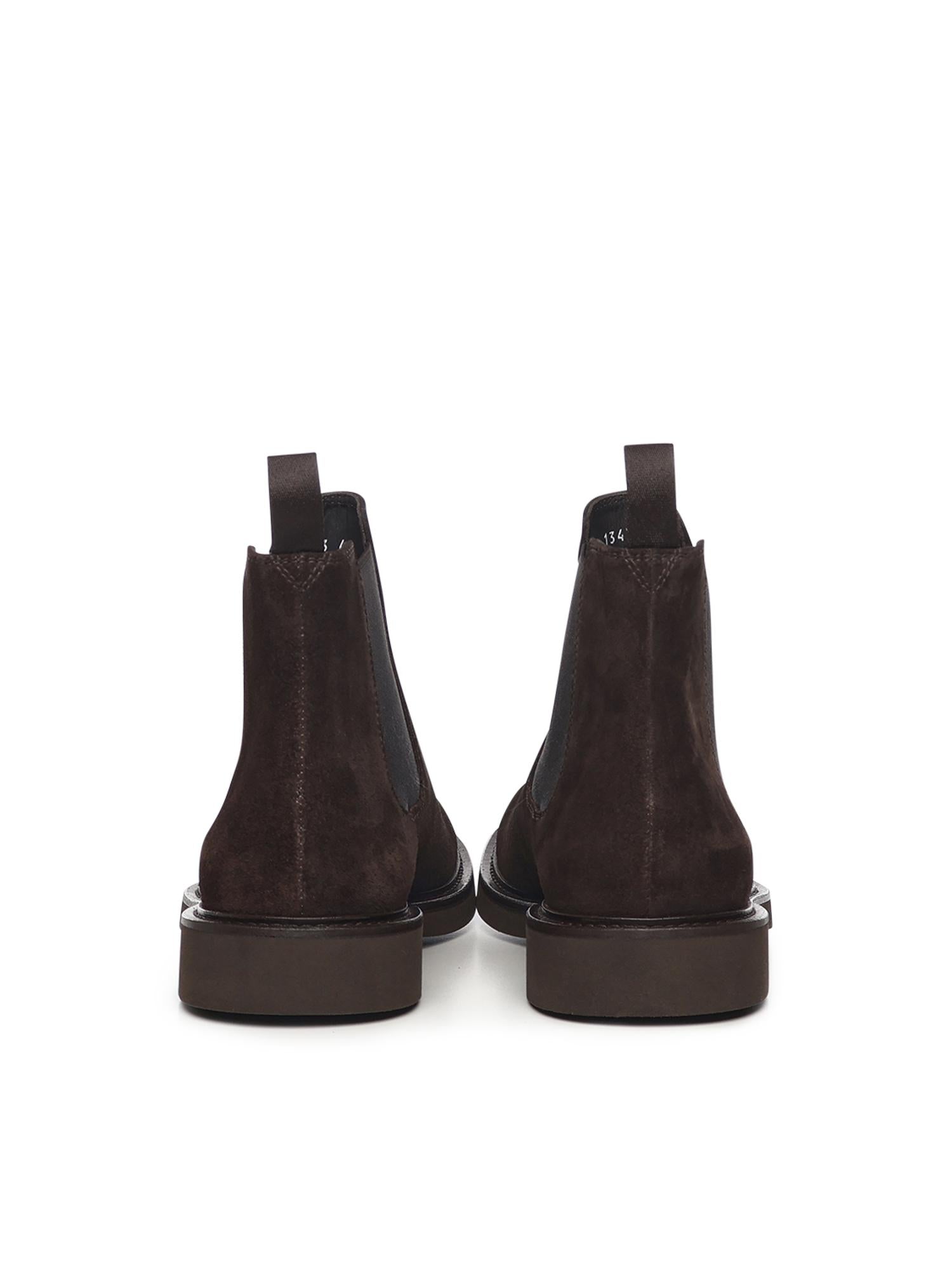 Stivaletto beatles in suede DU1343GENOUF009 TM23 DOUCAL'S 
