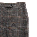 Pantaloni ampi con disegno check 106064 A2ZZPIP PINKO 