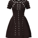 Mini abito Snap COPML164Y3019 BROWN COPERNI 