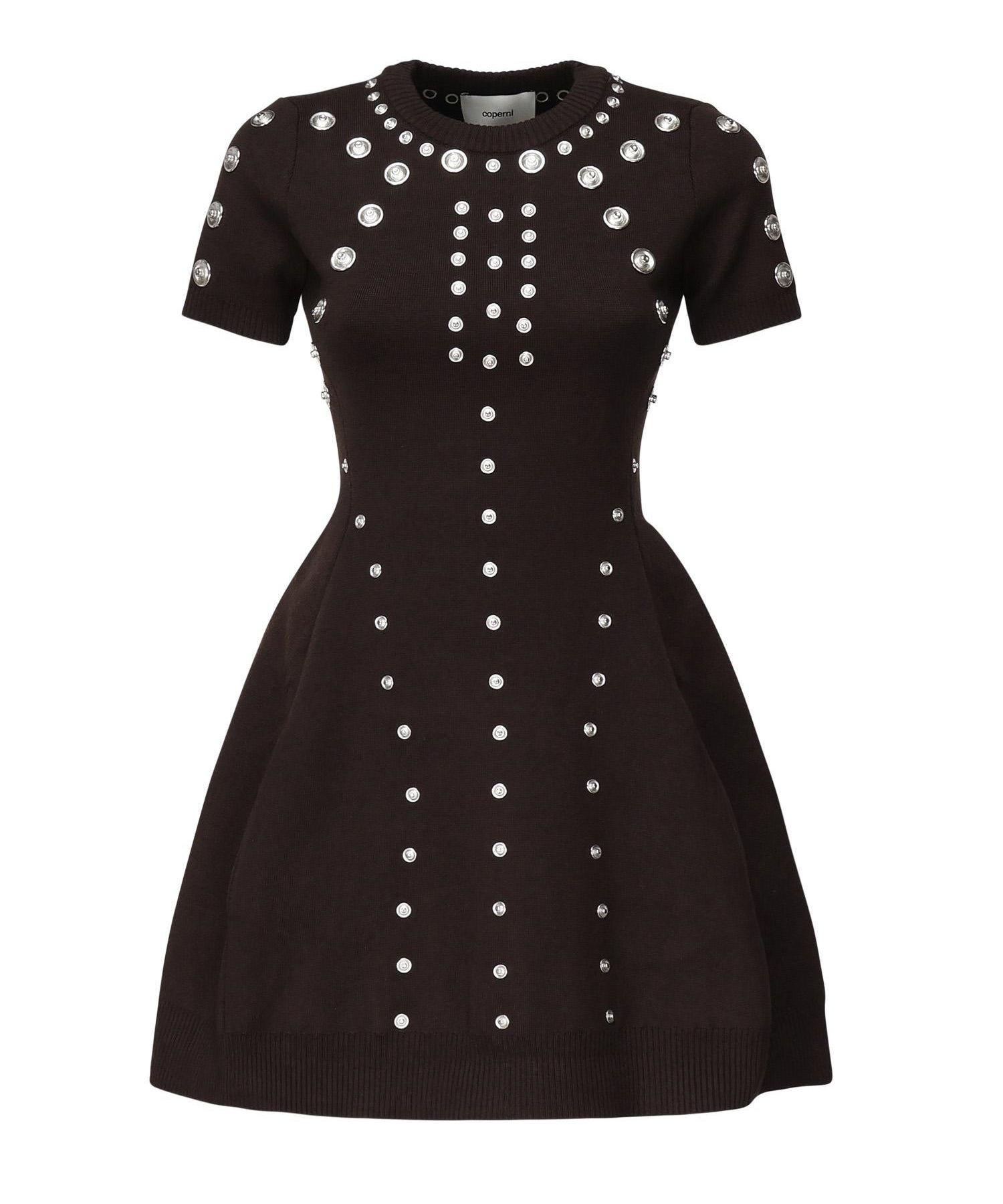 Mini abito Snap COPML164Y3019 BROWN COPERNI 