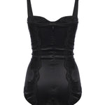 Body intimo a balconcino in seta con pizzo O9A05T ONO13N0000 DOLCE & GABBANA 