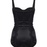 Body intimo a balconcino in seta con pizzo O9A05T ONO13N0000 DOLCE & GABBANA 