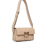 Borsa a spalla media Love Bag One Slouchy in pelle 106243 A2X6A28Q PINKO 