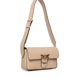 Borsa a spalla media Love Bag One Slouchy in pelle 106243 A2X6A28Q PINKO 