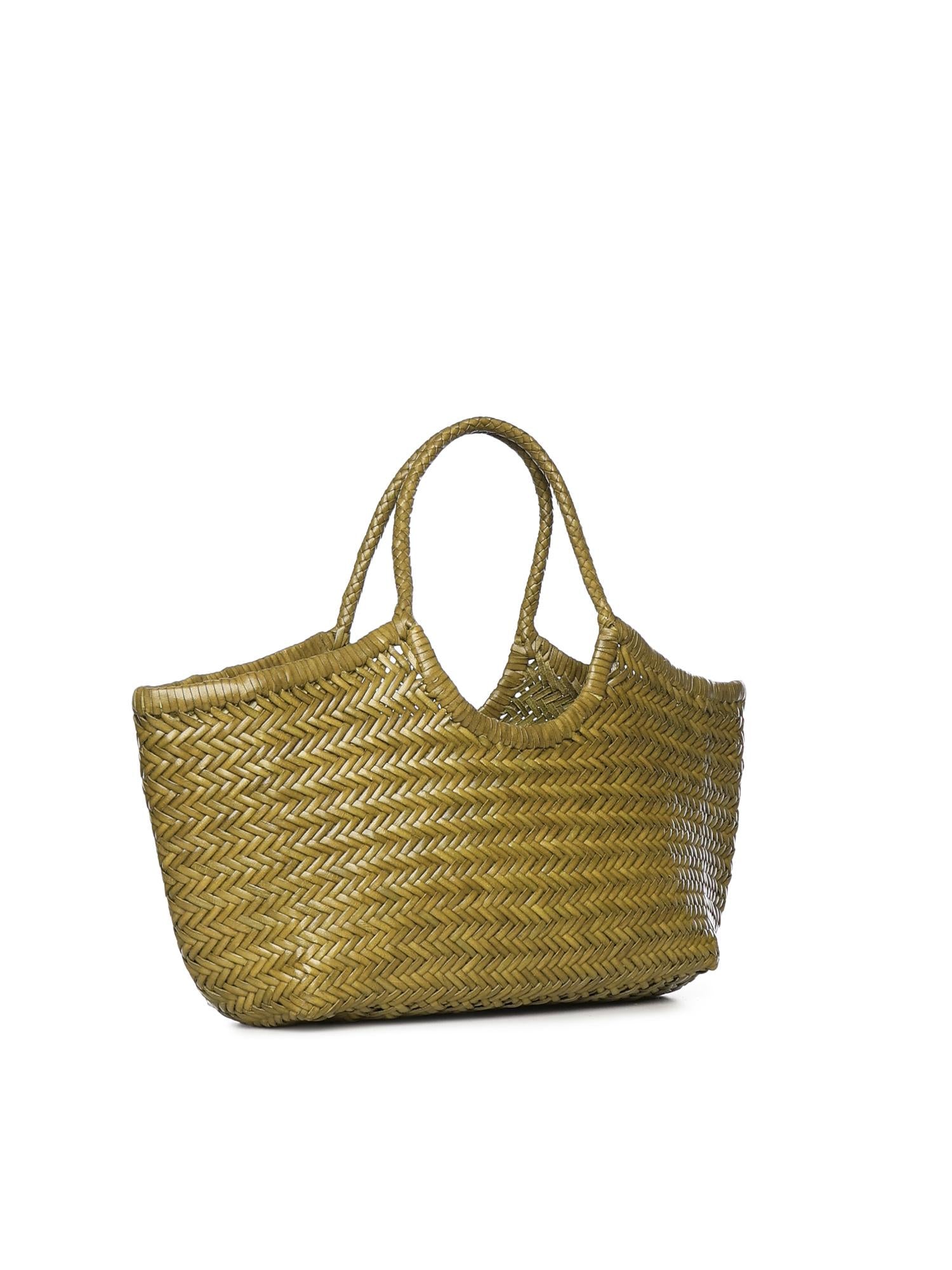 Borsa Nantucket in pelle 8822 BAMBOO GREEN DRAGON DIFFUSION 