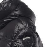 Piumino in nylon con logo 25WBLDC02170 006648999EI BLAUER 