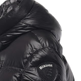 Piumino in nylon con logo 25WBLDC02170 006648999EI BLAUER 