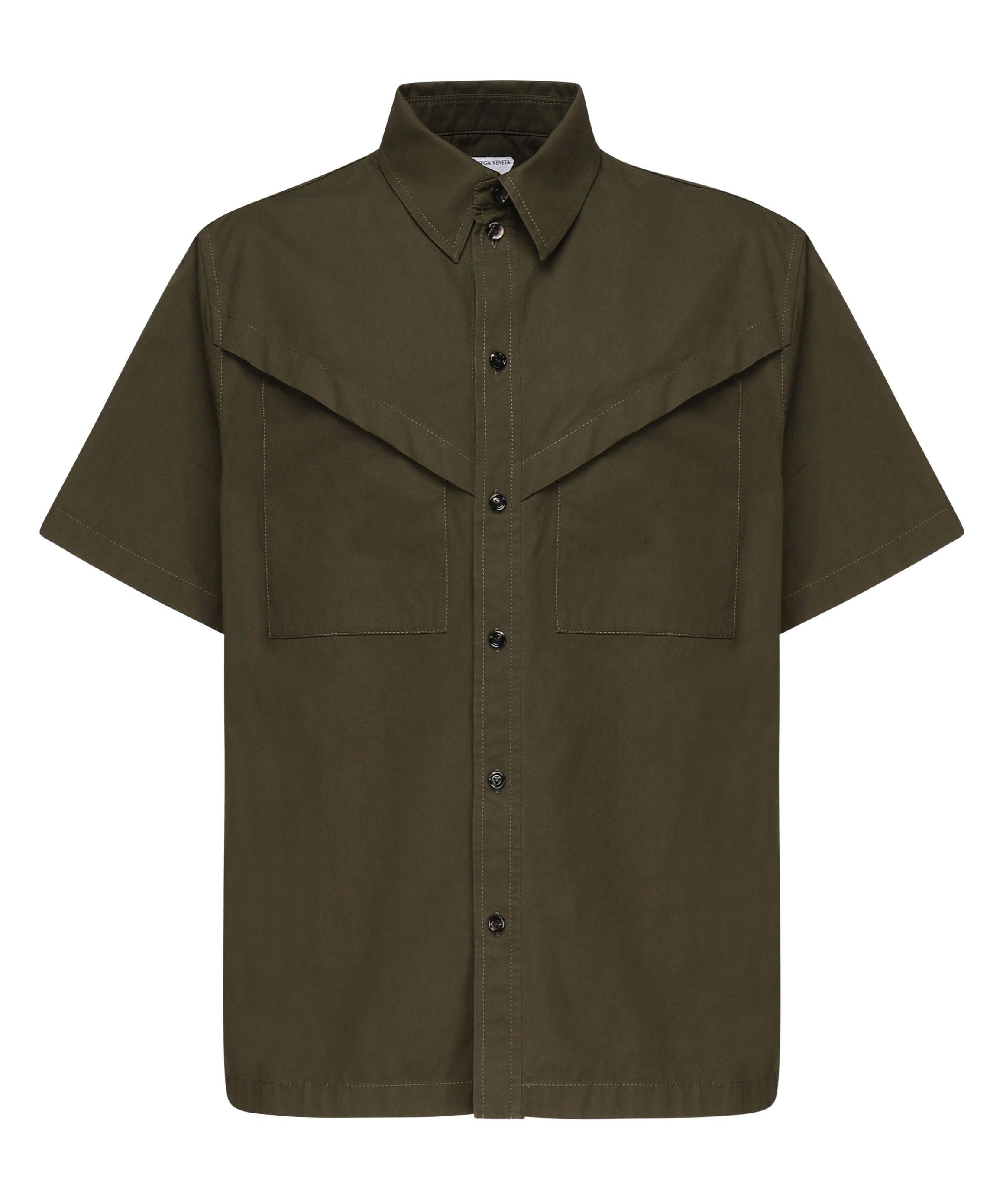 Camicia in twill di cotone leggero 816765 V4CS03359 BOTTEGA VENETA 