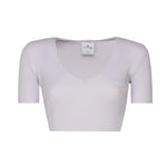 Crop top in cotone 224MPU164FI0001 -0077 COURREGES 