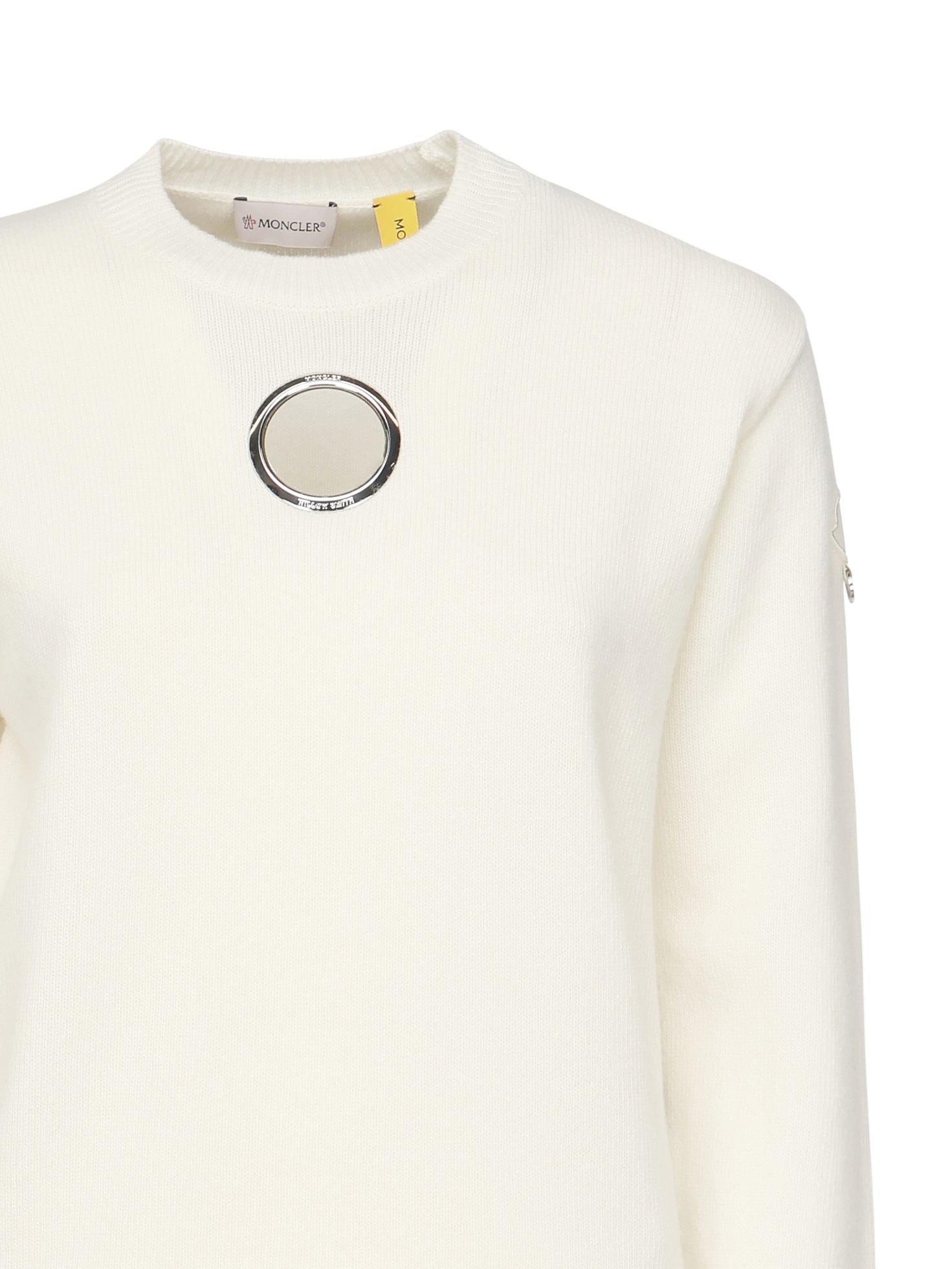Maglione Moncler x Willow Smith con occhielli in misto lana J209T9C00001 M4281035 MONCLER GENIUS 
