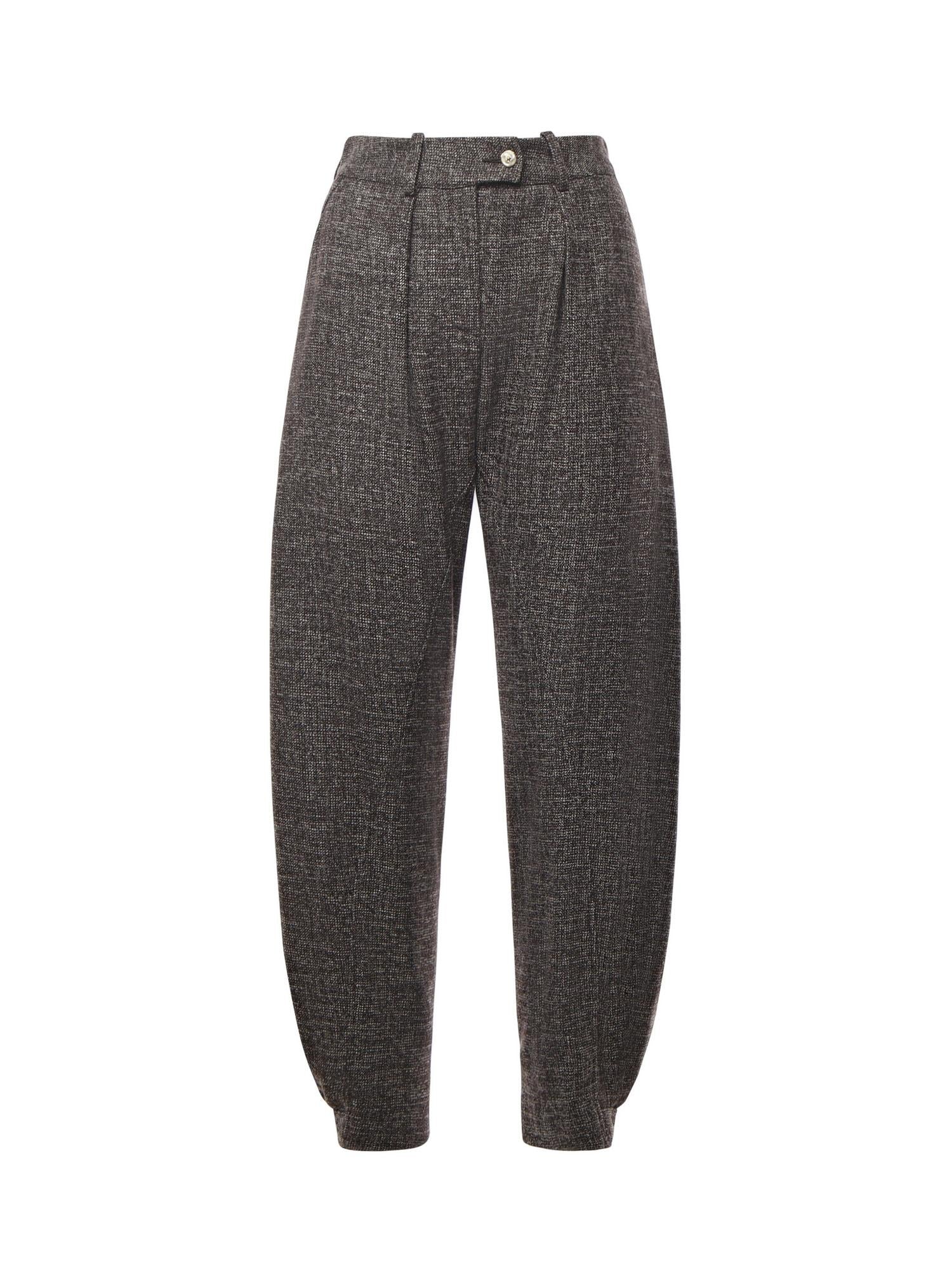 Pantaloni balloon in flanella 105735 A2SKZM7 PINKO 