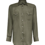 Camicia Texas in lino SCC0001SH46420900B  SARTORIO NAPOLI 