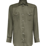Camicia Texas in lino SCC0001SH46420900B  SARTORIO NAPOLI 