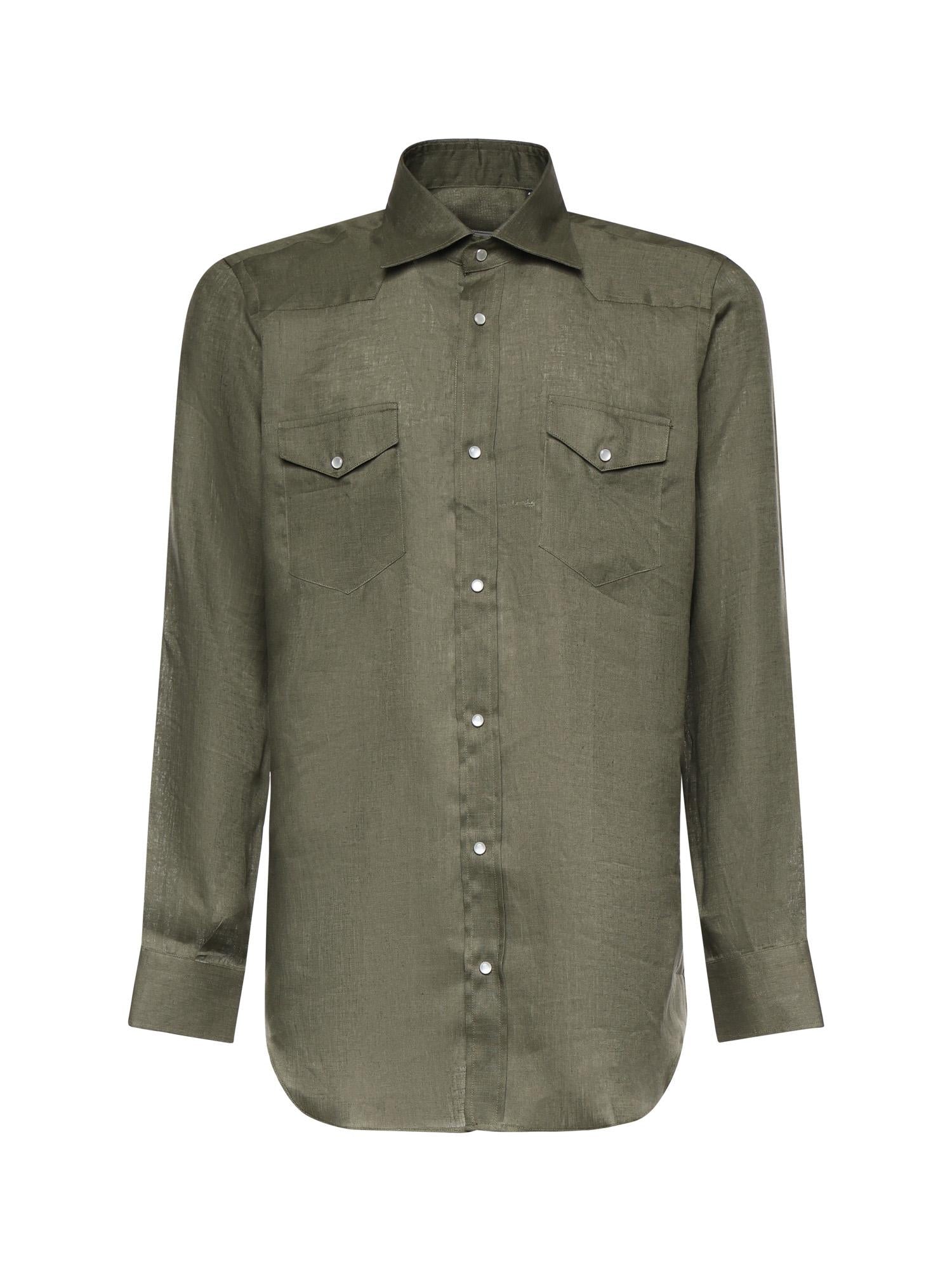 Camicia Texas in lino SCC0001SH46420900B  SARTORIO NAPOLI 