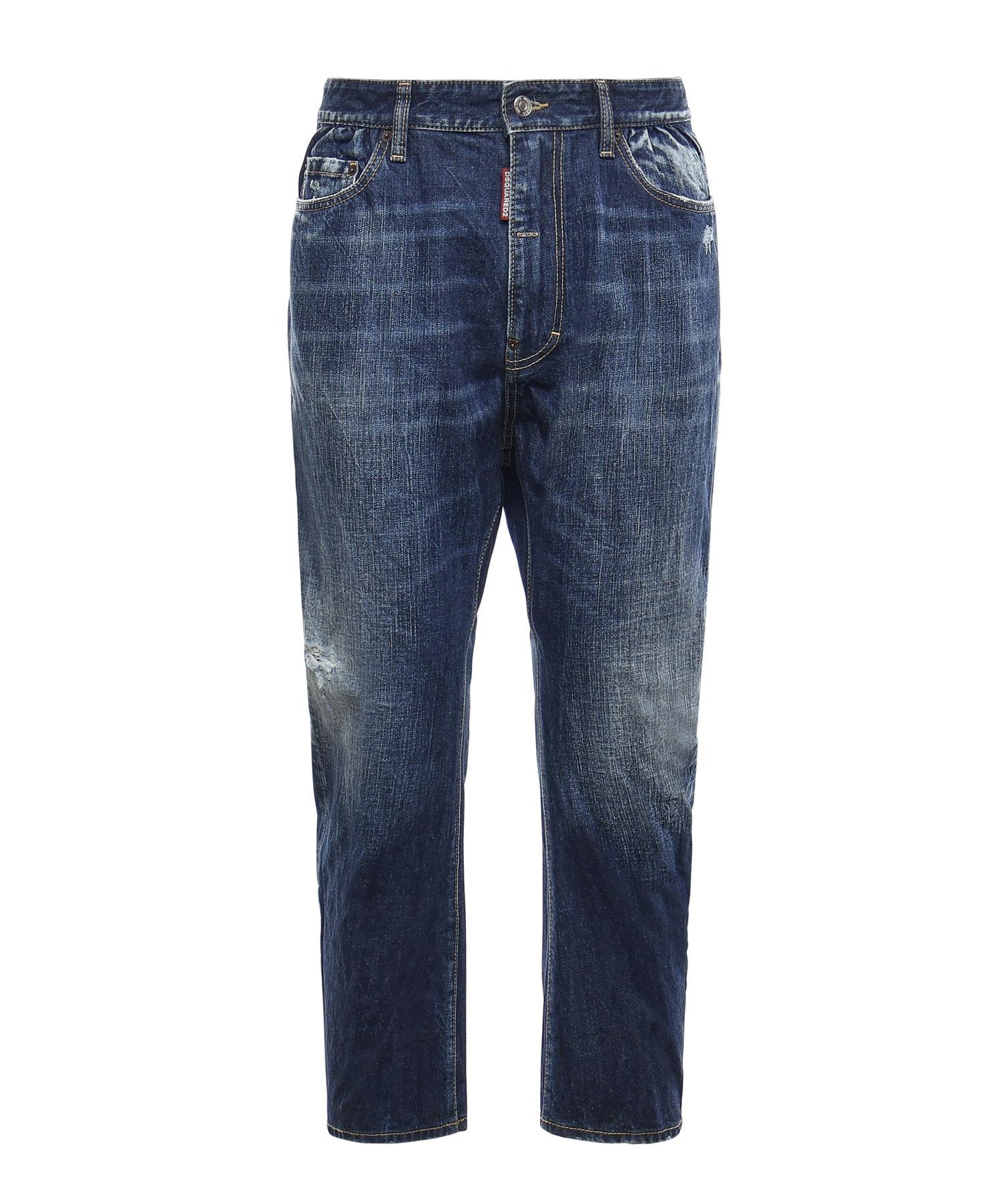 Jeans bow leg in denim S71LB1637 D30011470 DSQUARED2 