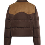 Piumino in pongé con suede ML1371 18Q0F0201 MIU MIU 