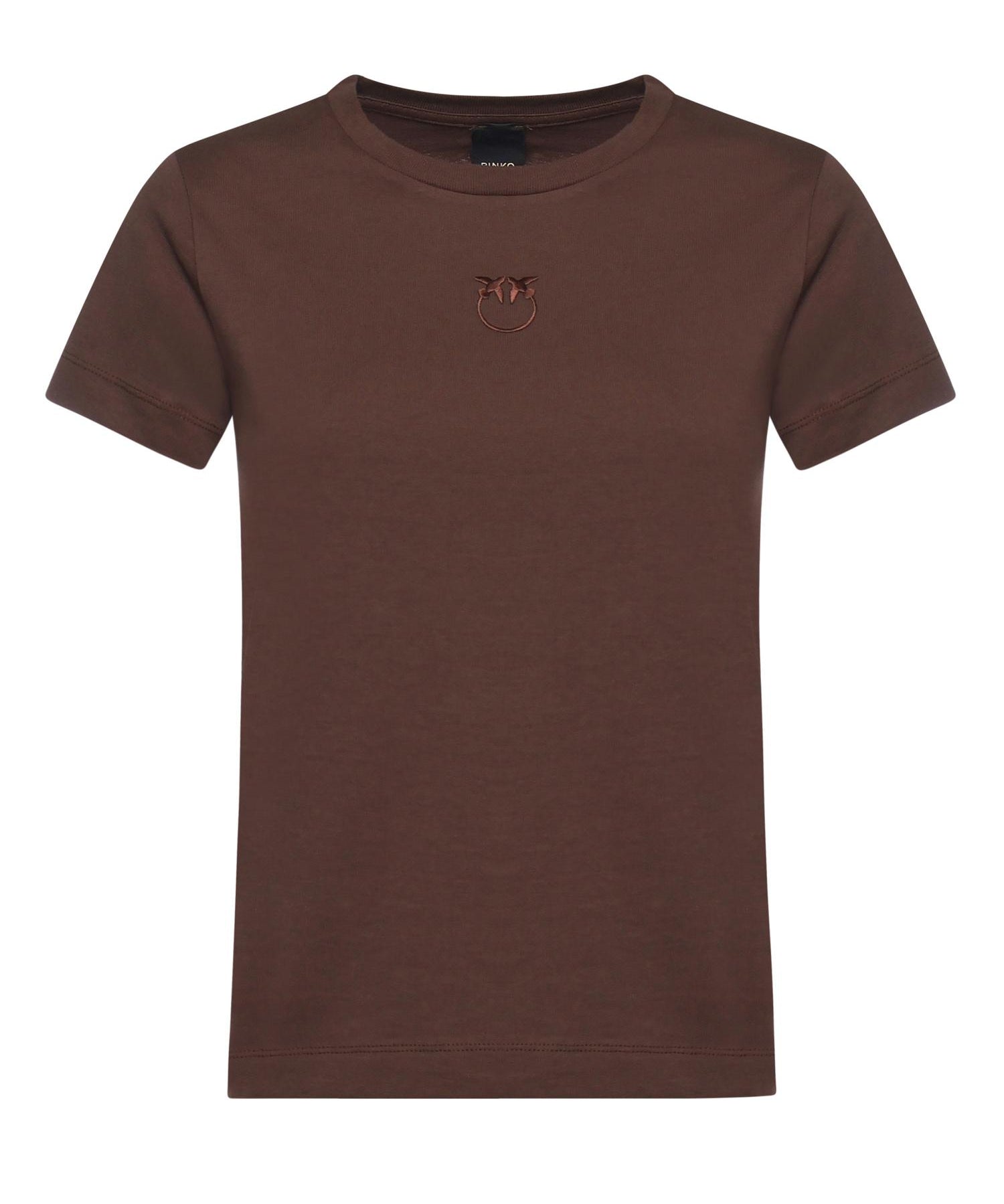 T-shirt con logo Love Birds 100355 A339L78 PINKO 