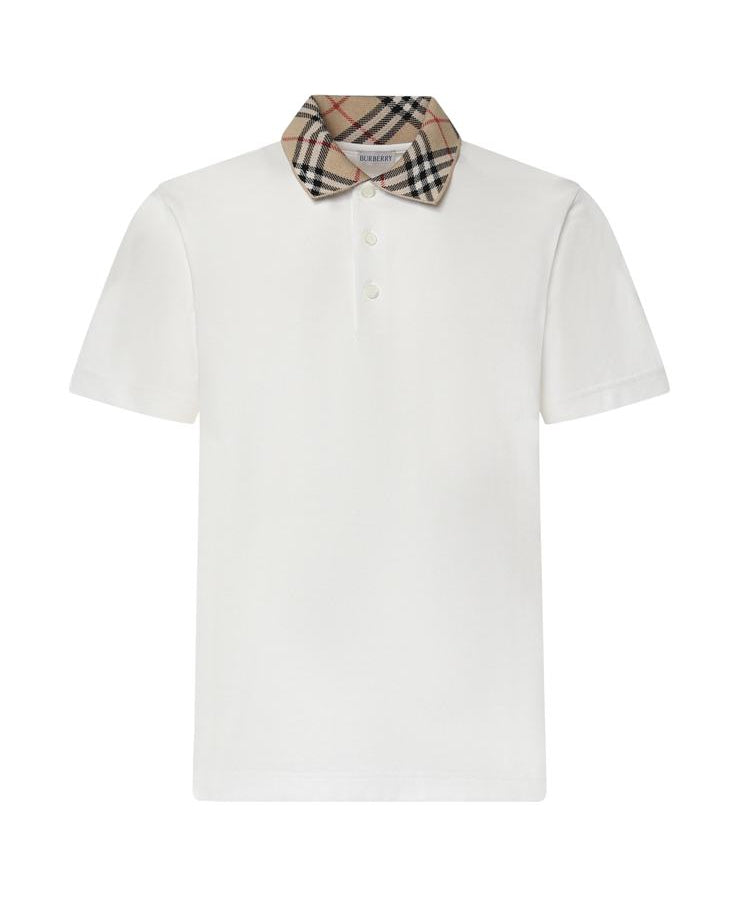 Polo in cotone<BR/> 8126966 B7078 BURBERRY 